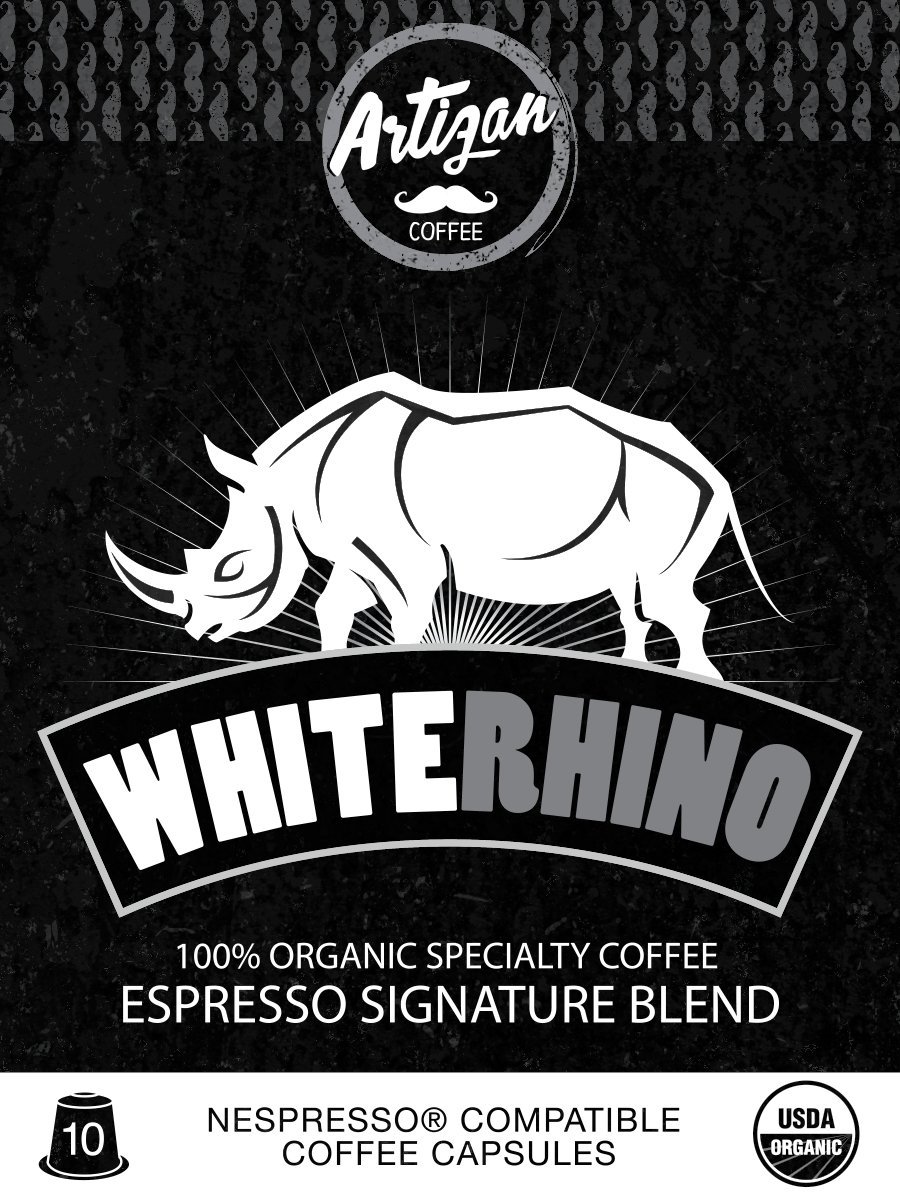 100 USDA Certified Organic Coffee Nespresso Compatible Capsules