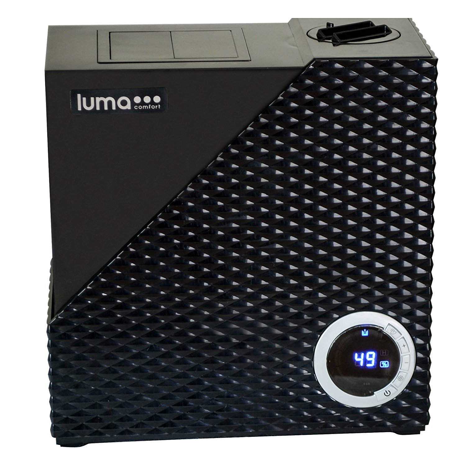 Luma Comfort HCW10B Cool & Warm Mist Humidifier, 2 Gallon Output and