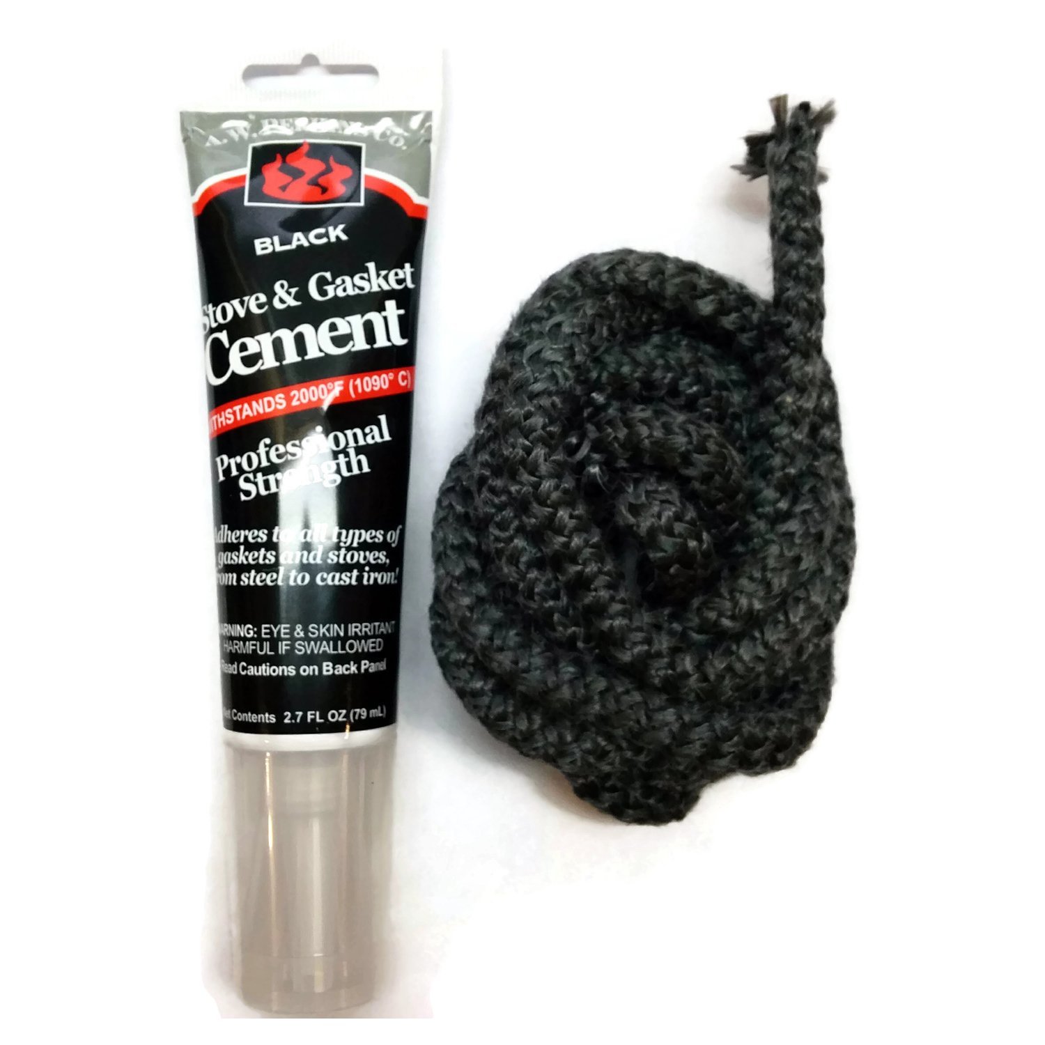 Midwest Hearth Wood Stove Replacement Gasket Kit for Woodburning Stoves