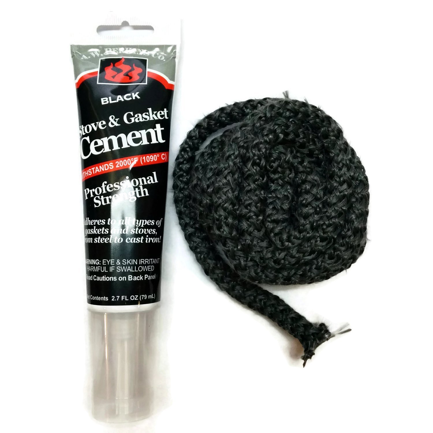 Midwest Hearth Wood Stove Replacement Gasket Kit for Woodburning Stoves