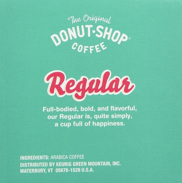 Donut Shop Medium Roast Coffee 12 K wt 4.6 Oz N5 free image