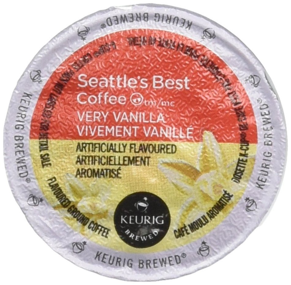 Seattle's Best Coffee Very Vanilla Kcup 16 Packs (1 Pack 16 Kcups