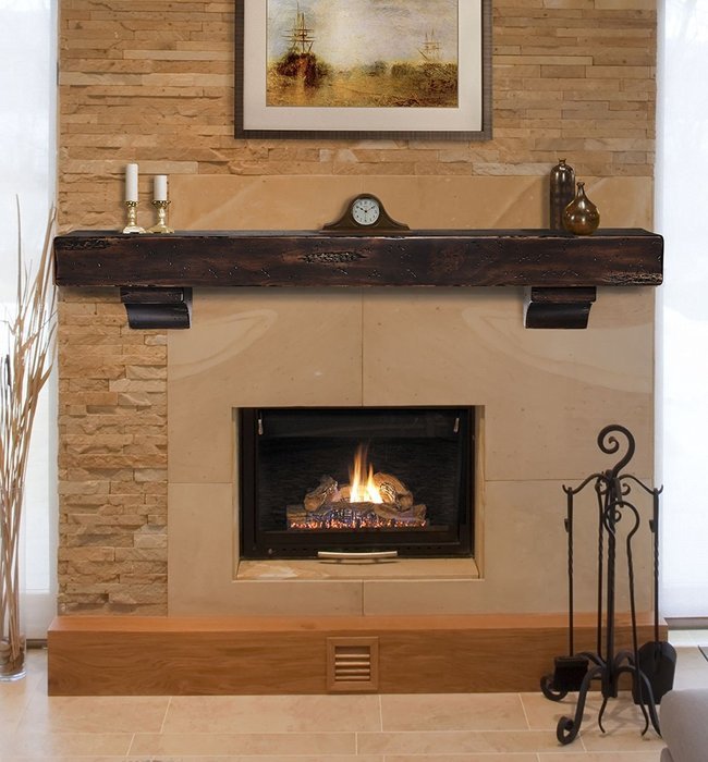 Pearl Mantels Shenandoah Traditional Fireplace Mantel Shelf N32 free image download
