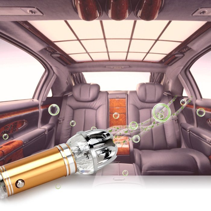 Aprince Car Air Purifier Ionizer, Car Air Freshener and Ionic Air