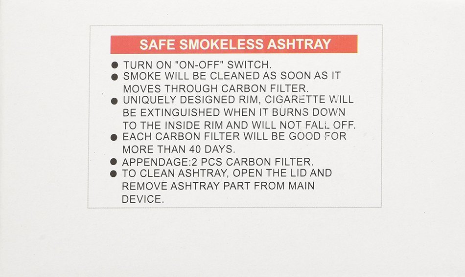 World's Best Smokeless Ashtray free image download