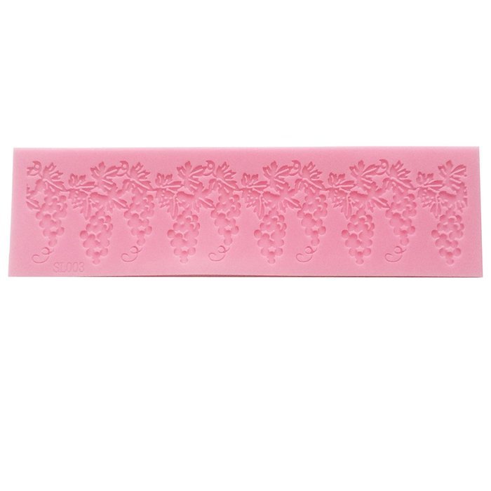 Sugarcraft Cake Decoration tool GRAPE VINE Border Icing Lace Shaped