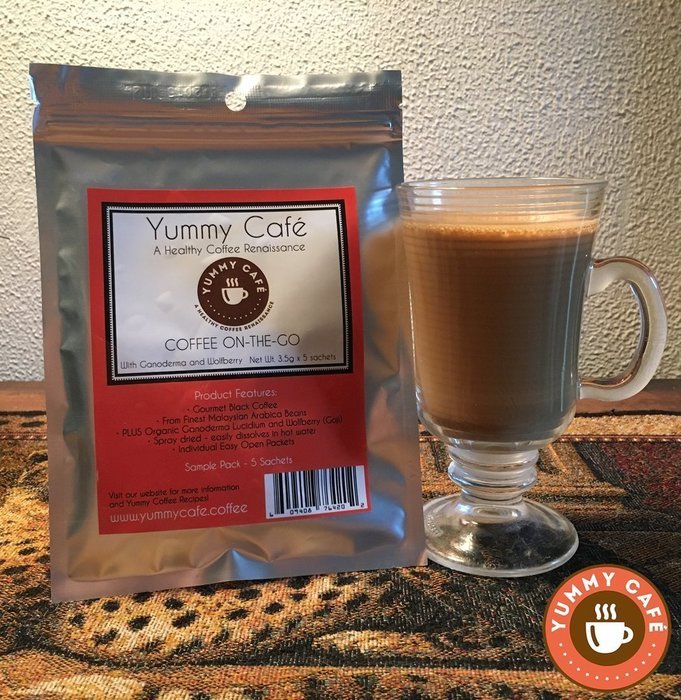 Healthy Coffee Great Tasting ONTHEGO Black Coffee with Certified