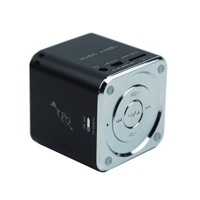 Music Angel Mini Speaker Multimedia Speaker Support Tf Card U Disk Fm