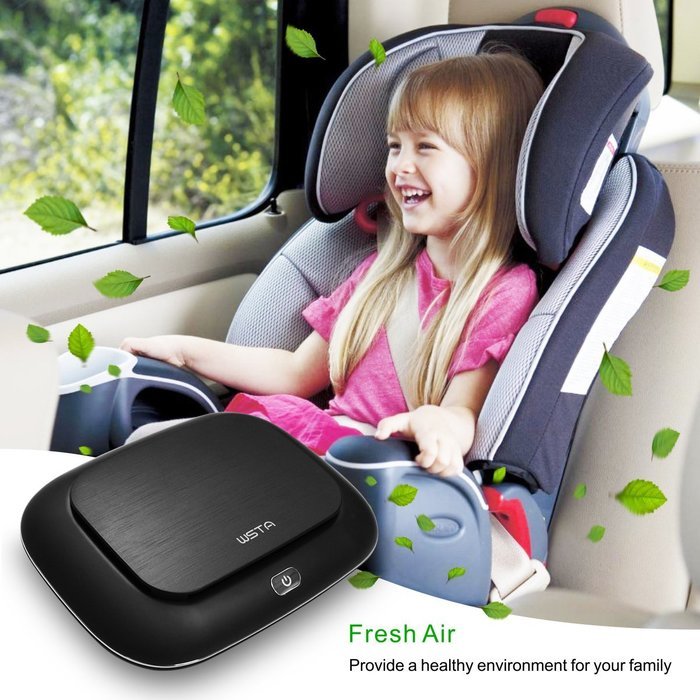 WSTA Car Air Purifier,Car Ionizer,Portable Air Purifier and Ionic Air