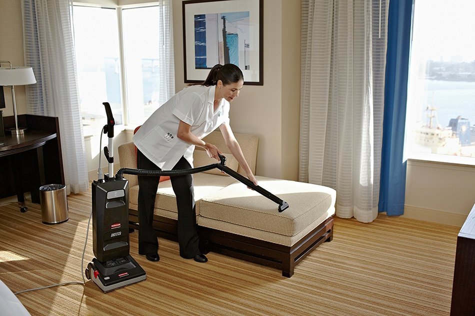 Rubbermaid Commercial Executive Series Manual Height Adjustment Upright