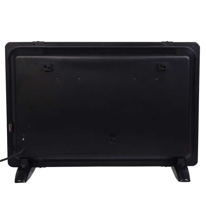 Giantex 1500w LCD Glass Panel Heater Wall Mount Silent Energy Saving