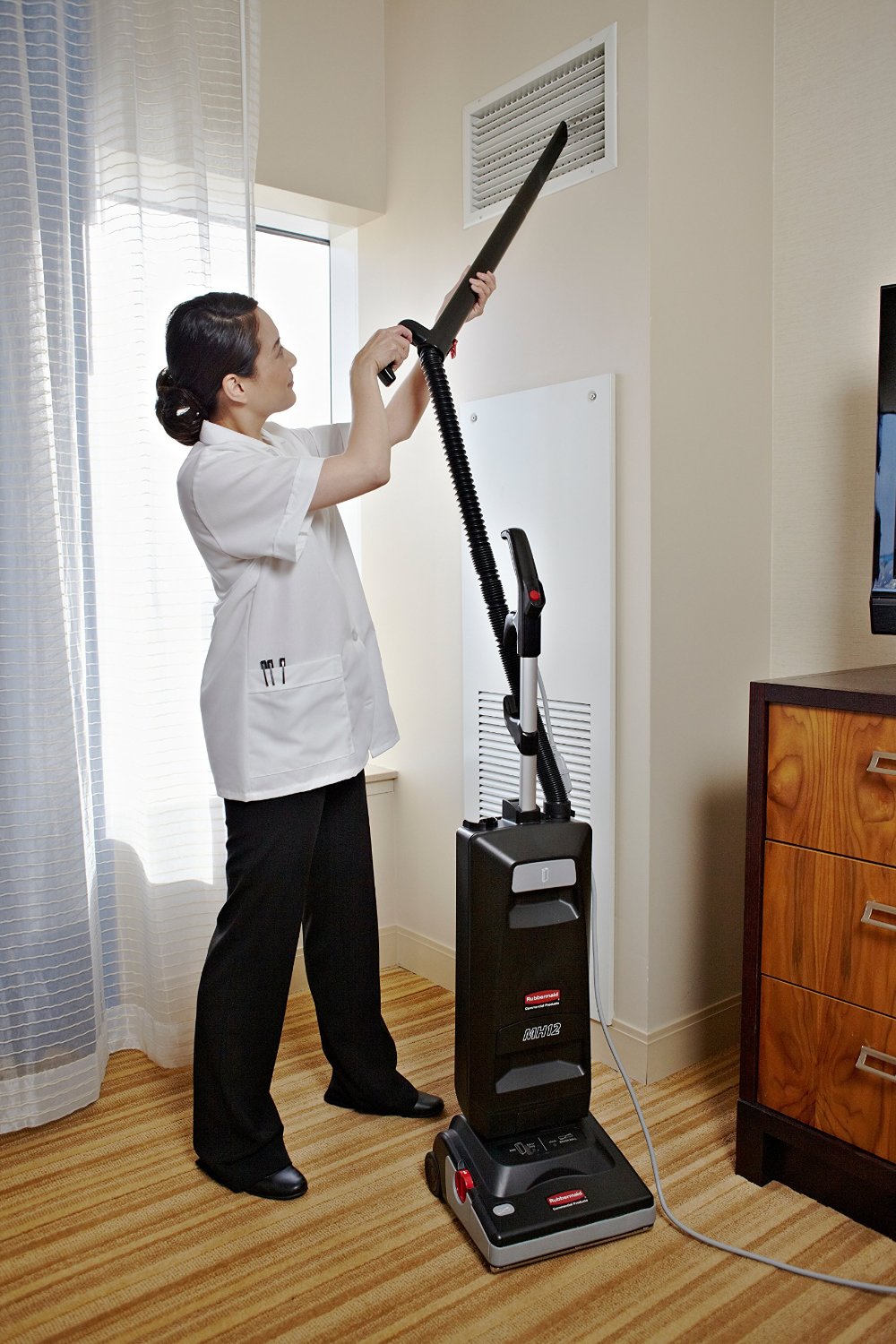 Rubbermaid Commercial Executive Series Manual Height Adjustment Upright