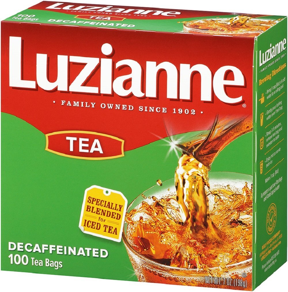 Luzianne Decaffeinated Tea Bags, 100 Count N3 free image download