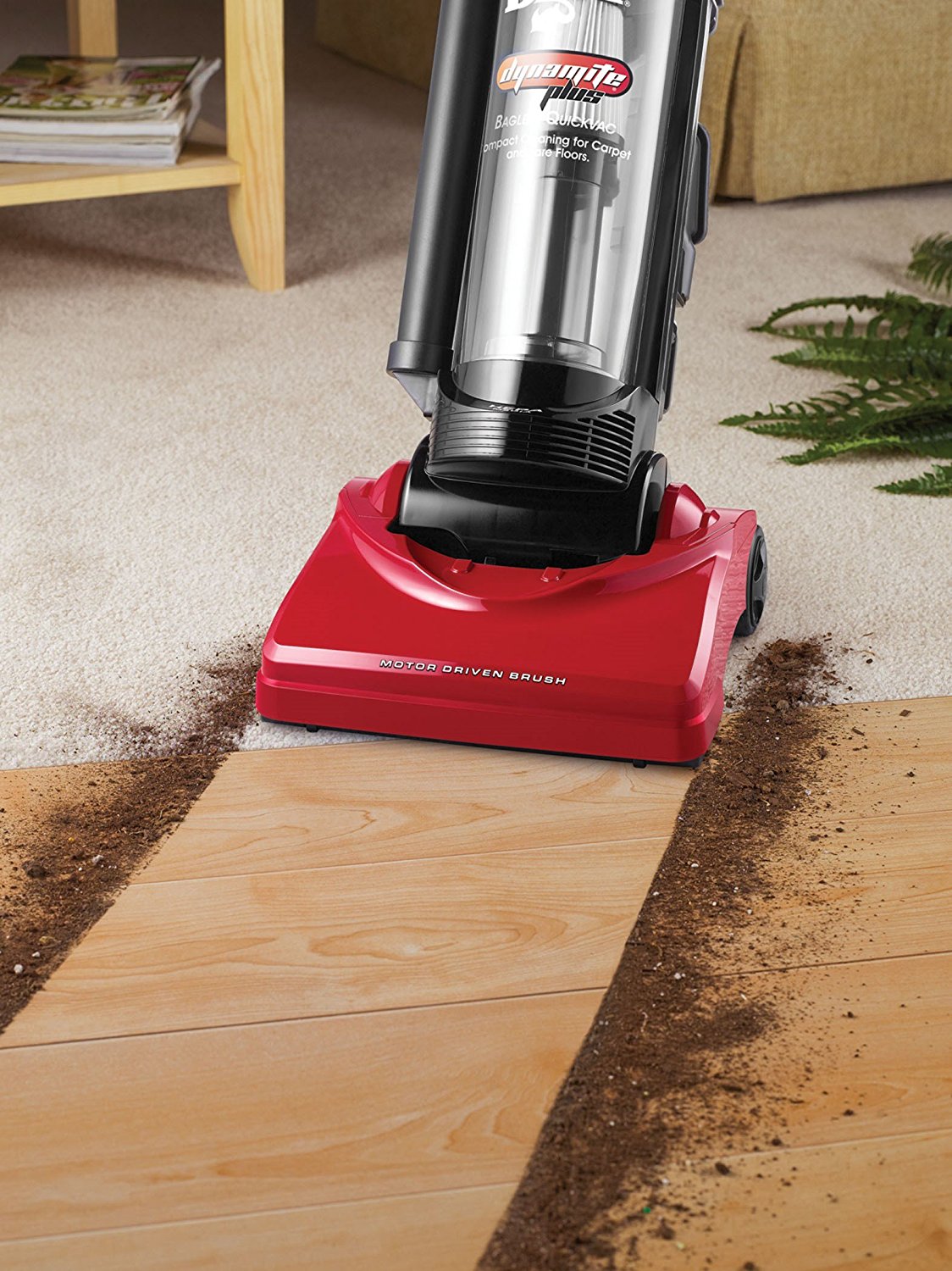 Dirt Devil Vacuum Cleaner Dynamite Plus Corded Bagless Upright Vacuum