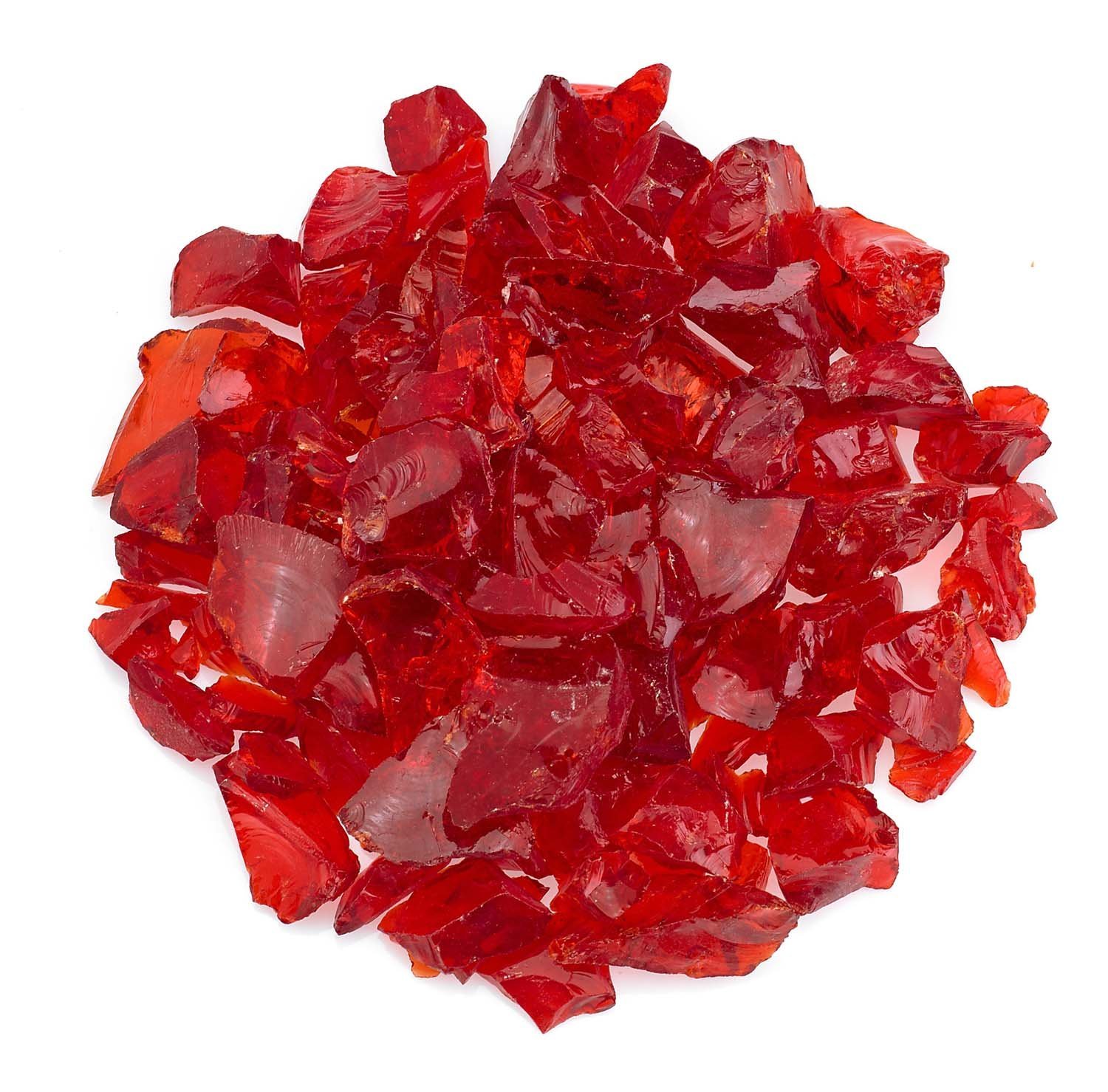 American Fireglass 9 to 12mm Fire Pit and Outdoor Fireplace Glass