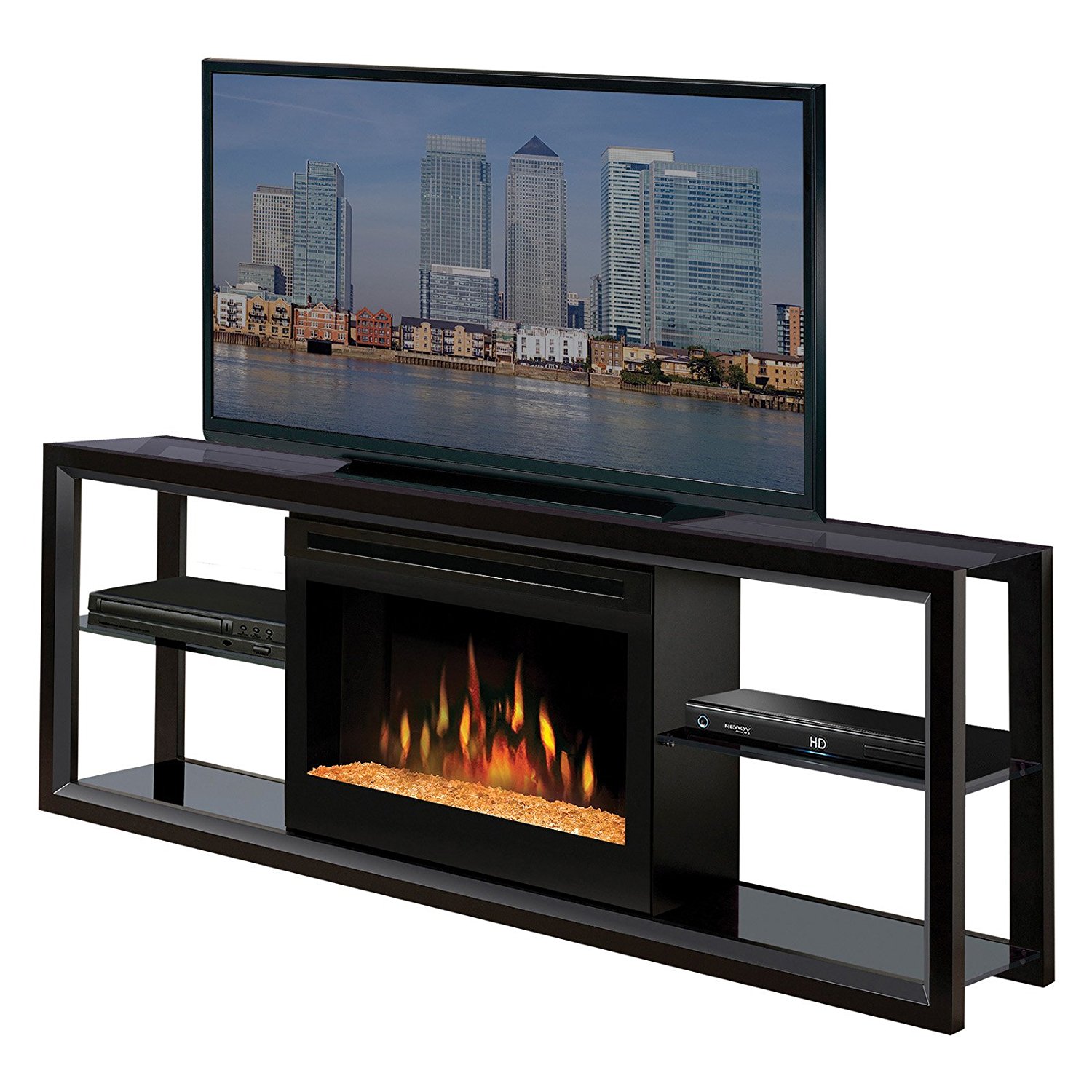 Dimplex Novara Black Entertainment Center Electric Fireplace free image
