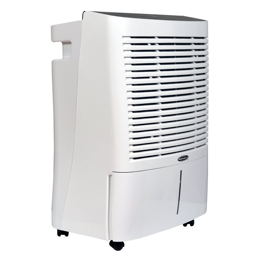 Soleus Home Comfort BDA95, Portable Dehumidifier, 95Pint, White N2
