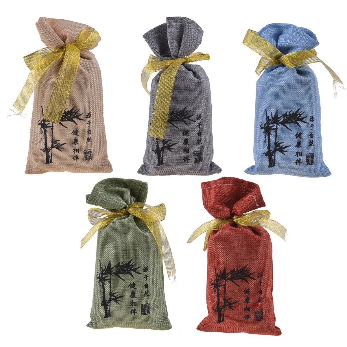All Natural Bamboo Charcoal Deodorizer Bag Air Purifiers For Home
