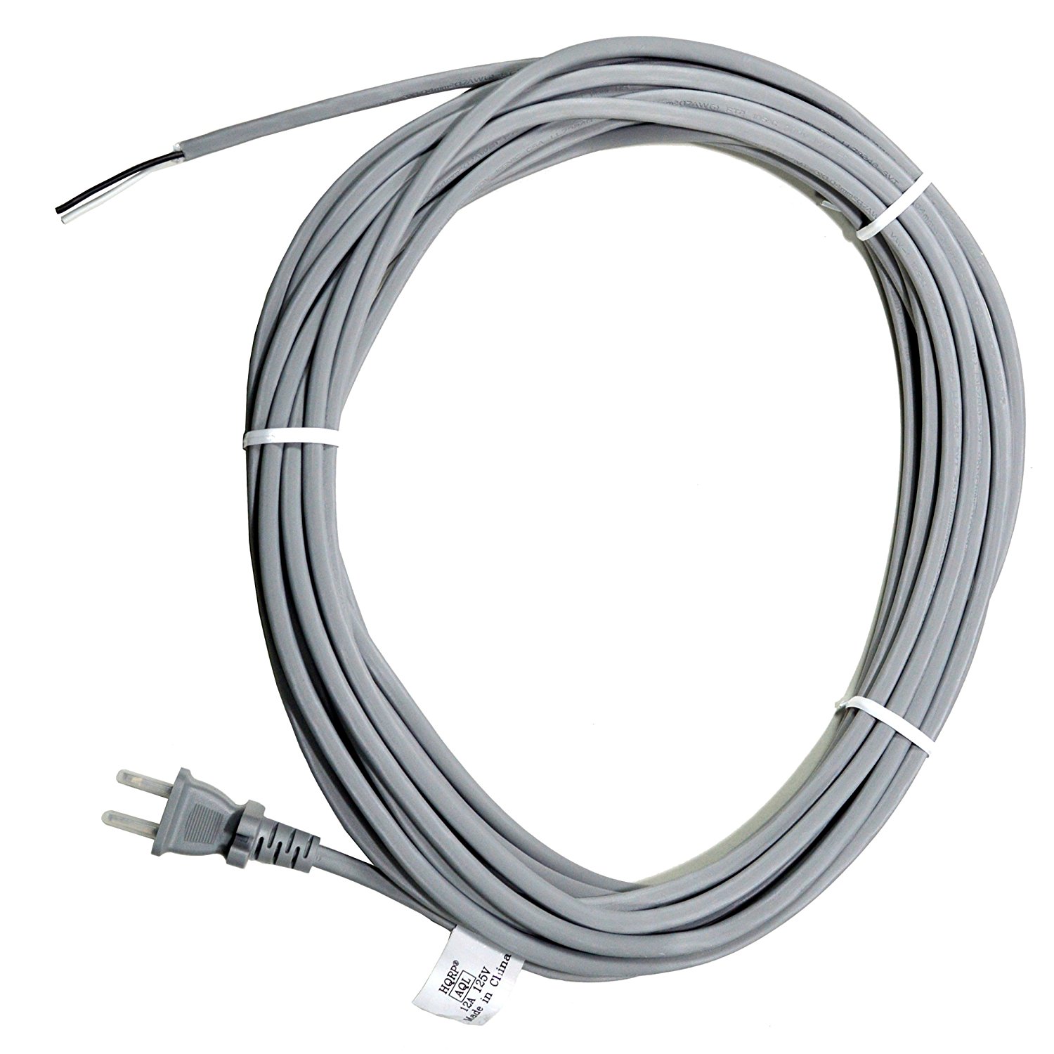 HQRP AC Power Cord for Shark Rotator NV500 NV500CO NV650 NV651 NV652