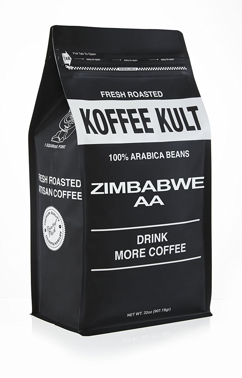 Koffee Kult Zimbabwe Coffee Beans (2 Lb WB) Highest Quality Delicious Whole Bean Single