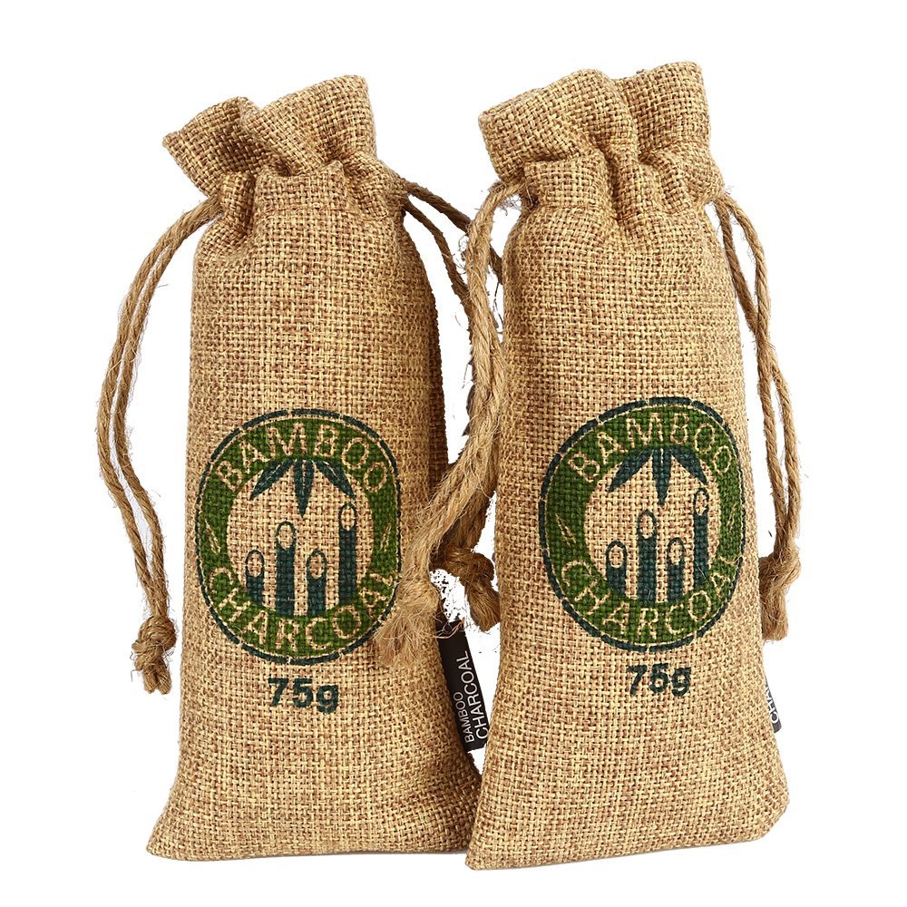 Glencreag Bamboo Activated Charcoal Bag Natural Ecofriendly Air