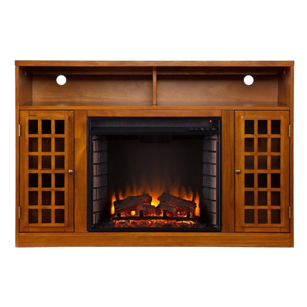 Amelia 48 in. Contemporary Freestanding Portable Indoor Electric