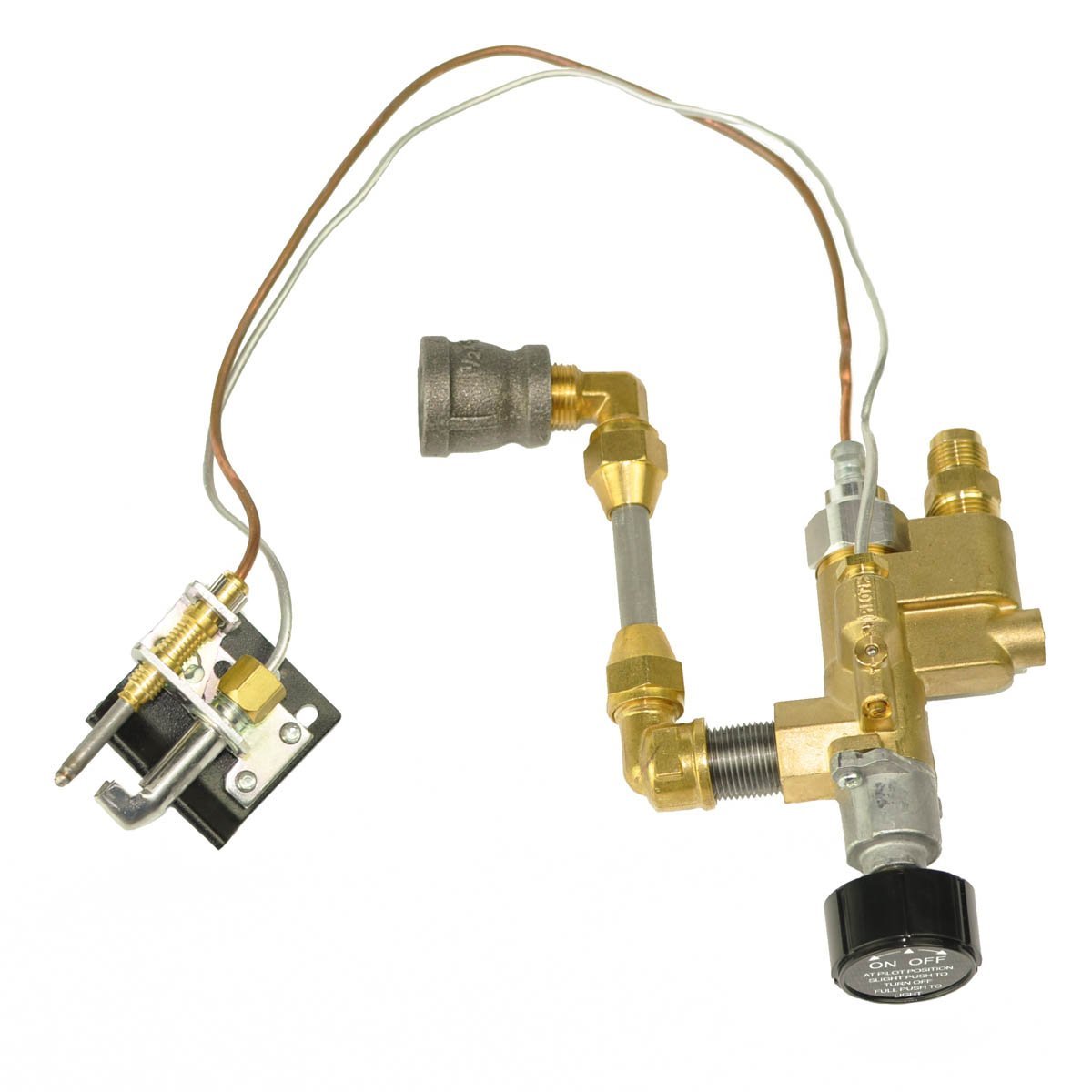 Dreffco Gas Fireplace Safety Pilot Kit (90K BTU Natural Gas) N3 free