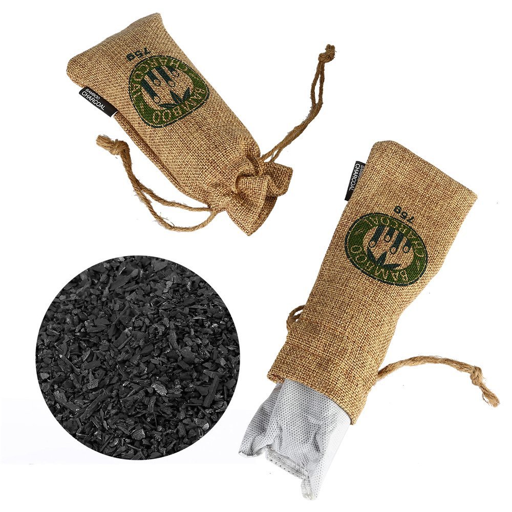 Glencreag Bamboo Activated Charcoal Bag Natural Ecofriendly Air