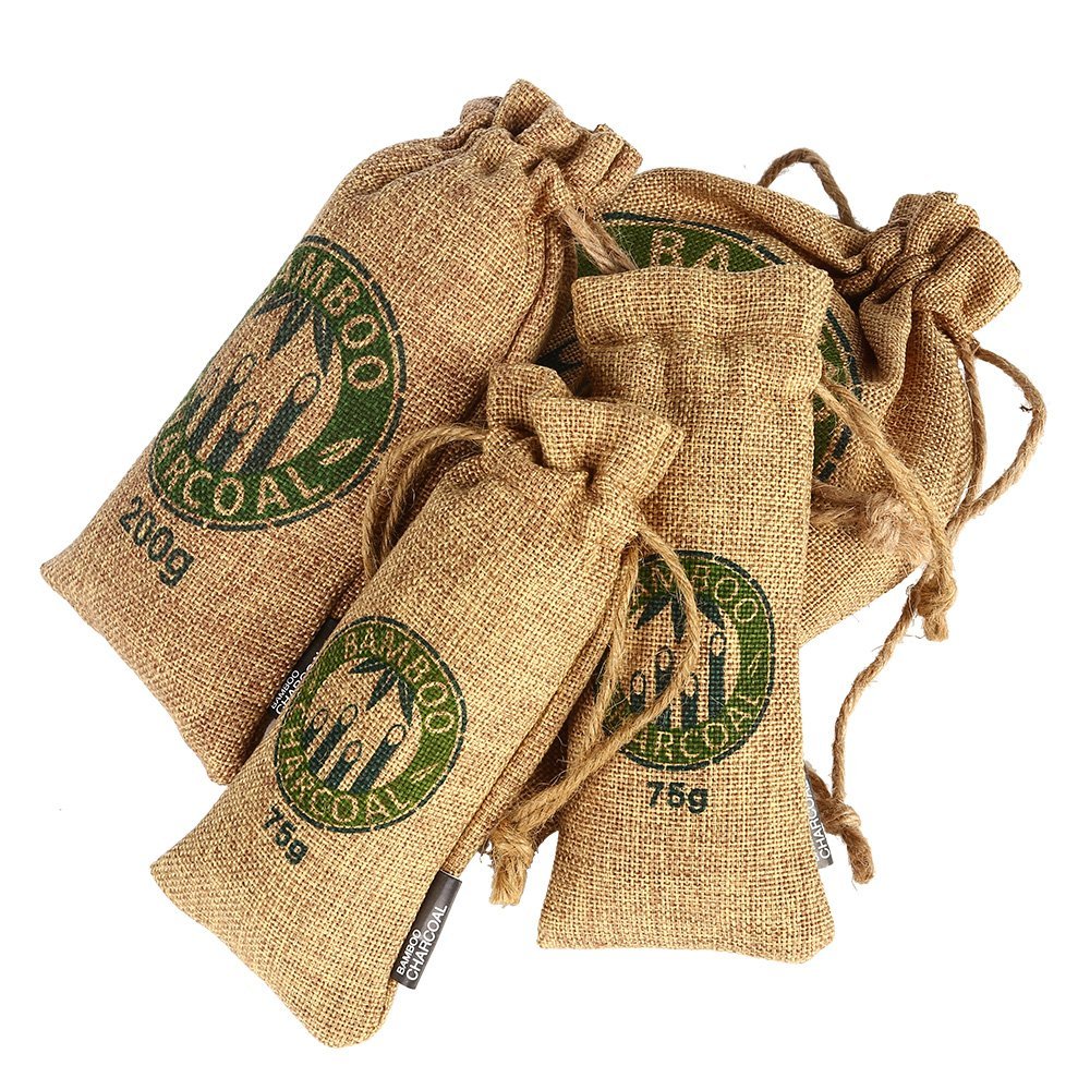 Glencreag Bamboo Activated Charcoal Bag Natural Ecofriendly Air