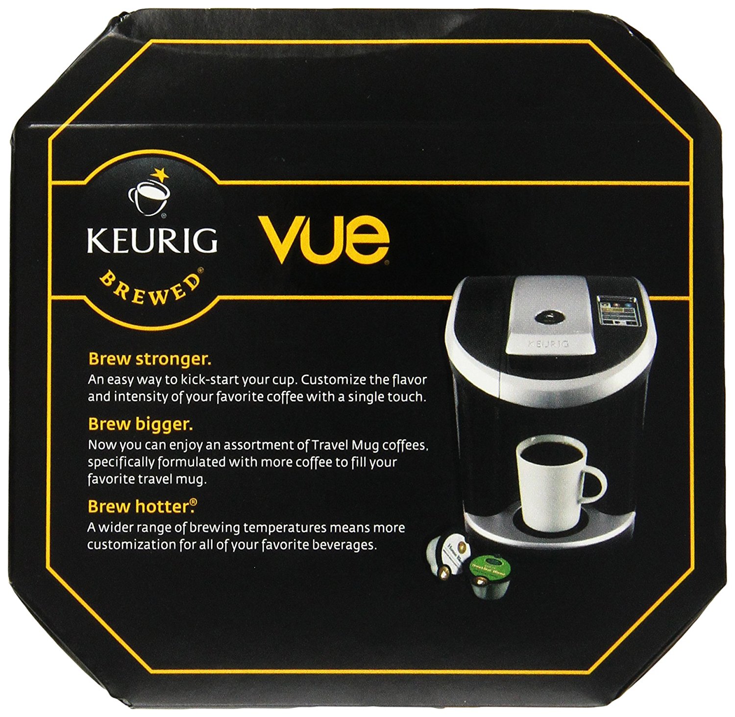 32 Count Caribou Blend Vue Cup Coffee For Keurig Vue Brewers N2 free