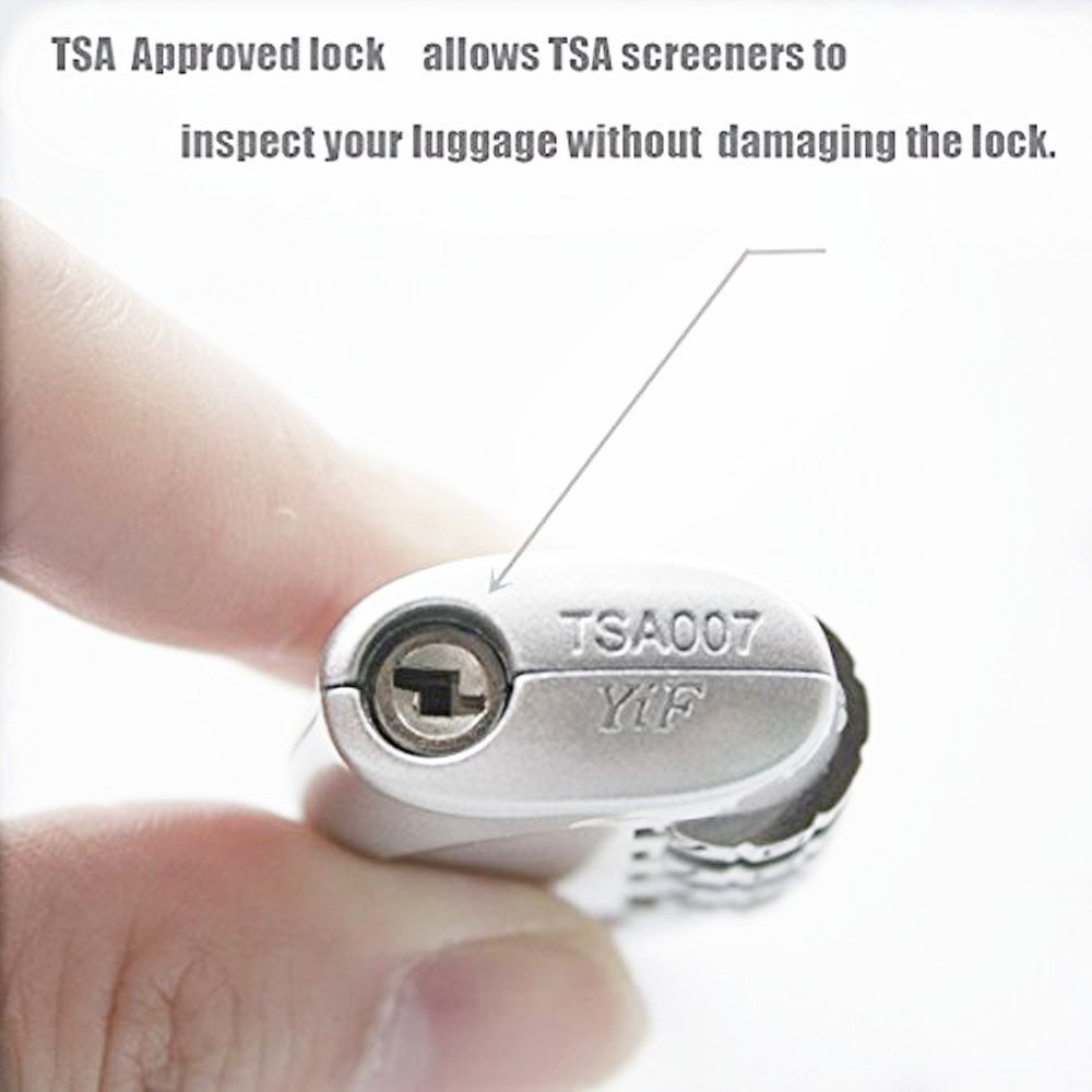 HT Luggage Locks Combination Password Locks Padlocks TSA Approved 3