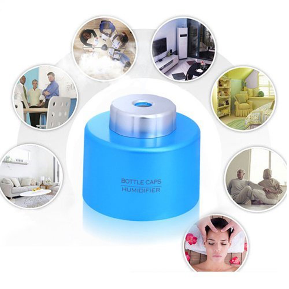 TabStore Mini Water Bottle Steam USB Home Room Humidifier Air Purifier