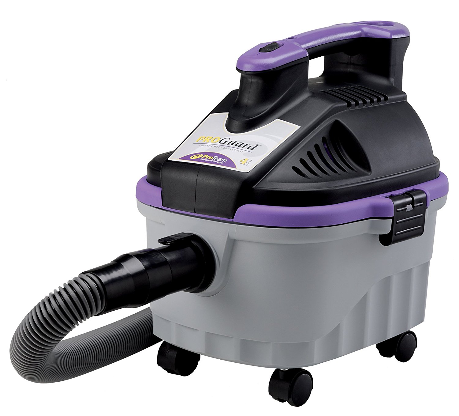 ProTeam WetDry Vacuums ProGuard 4Gallon Portable Wet Dry Vacuum