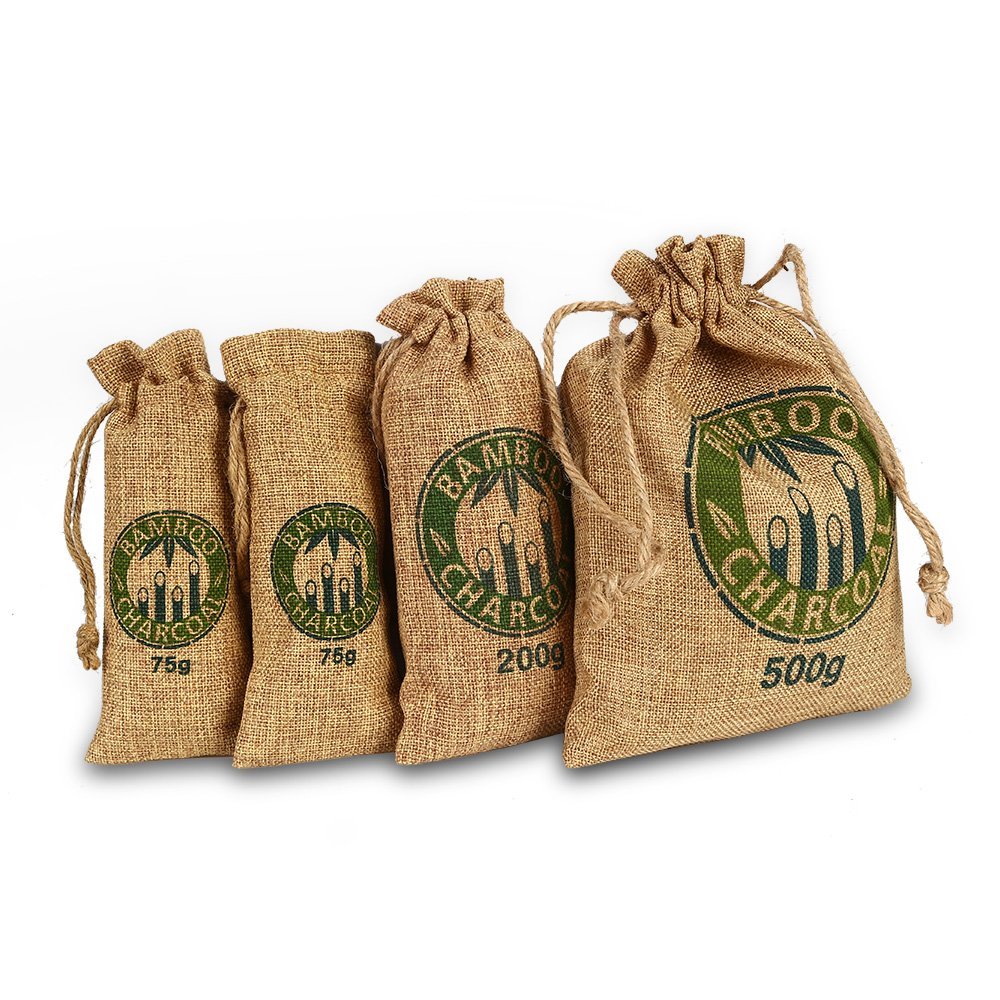 Glencreag Bamboo Activated Charcoal Bag Natural Ecofriendly Air