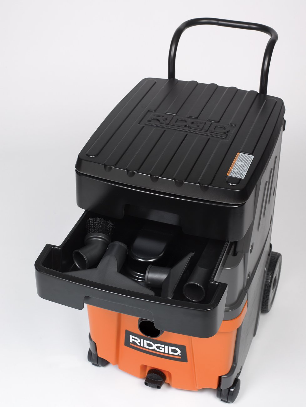 RIDGID Wet Dry Vacuum Cleaner VAC1100 Smart Cart 11Gallon Wet Dry Auto Vacuum Cleaner for Car