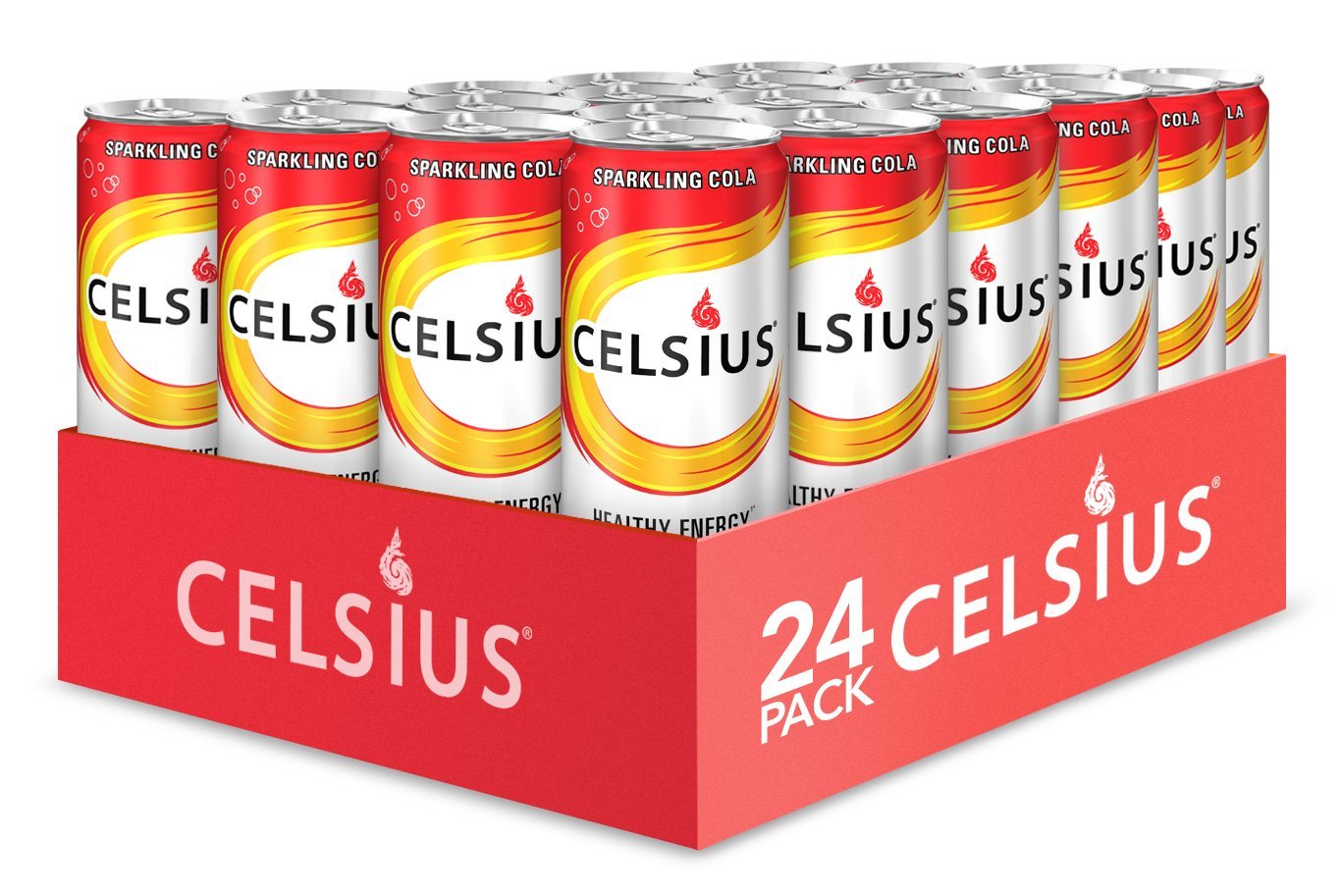 Celsius Green Tea, Peach Mango, 12 Ounce (Pack of 12) N62 free image