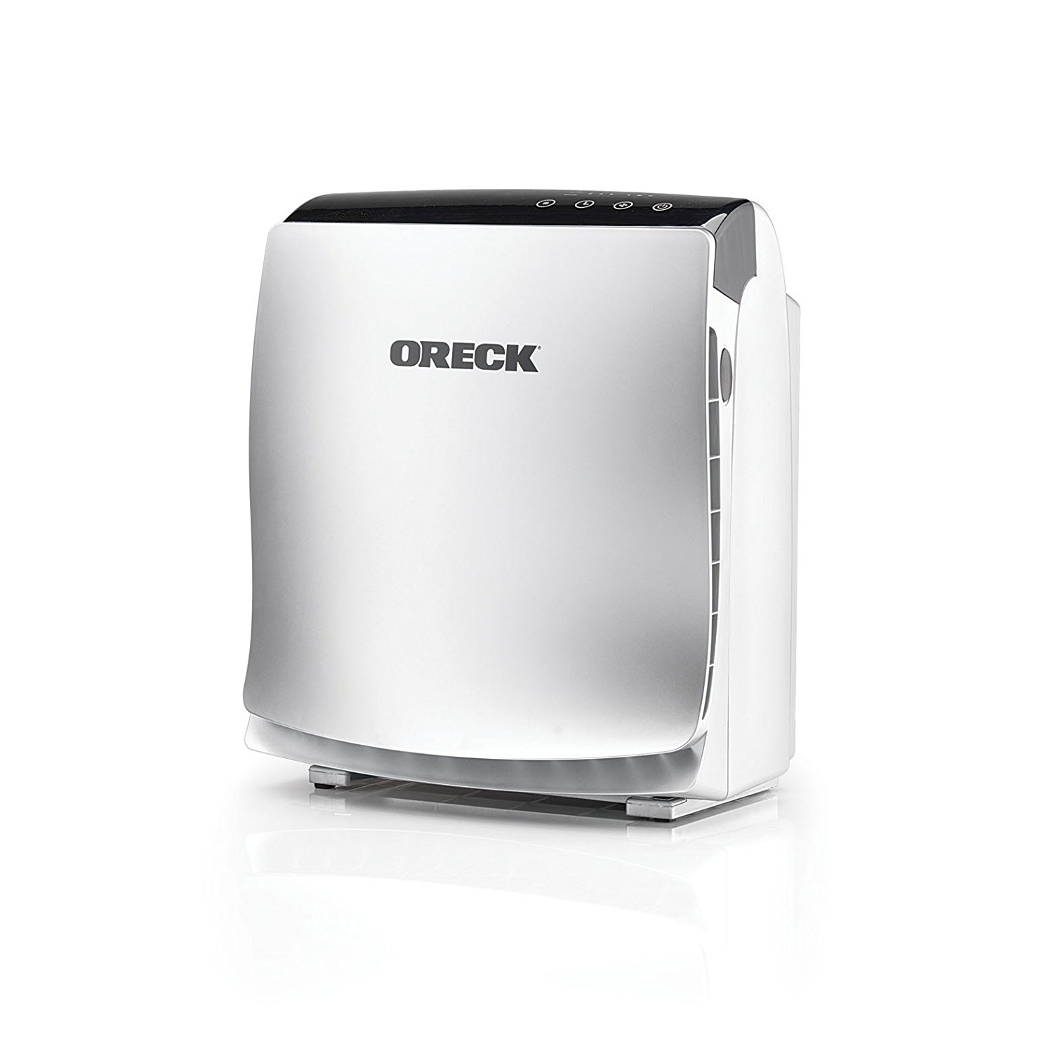 Oreck Airvantage Plus HEPA Air Purifier with Remote, Stainless N4 free