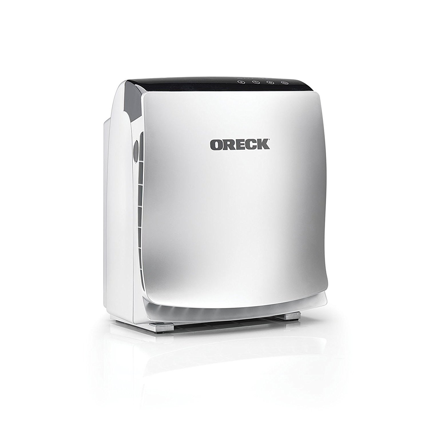 Oreck Airvantage Plus HEPA Air Purifier with Remote, Stainless N5 free
