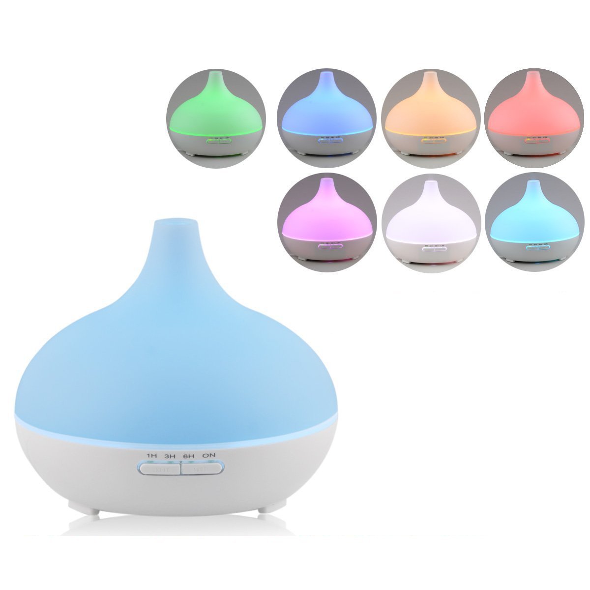 Humidifier TOOGOO(R) 300ml 910 Hours Aromatherapy Essential Oil