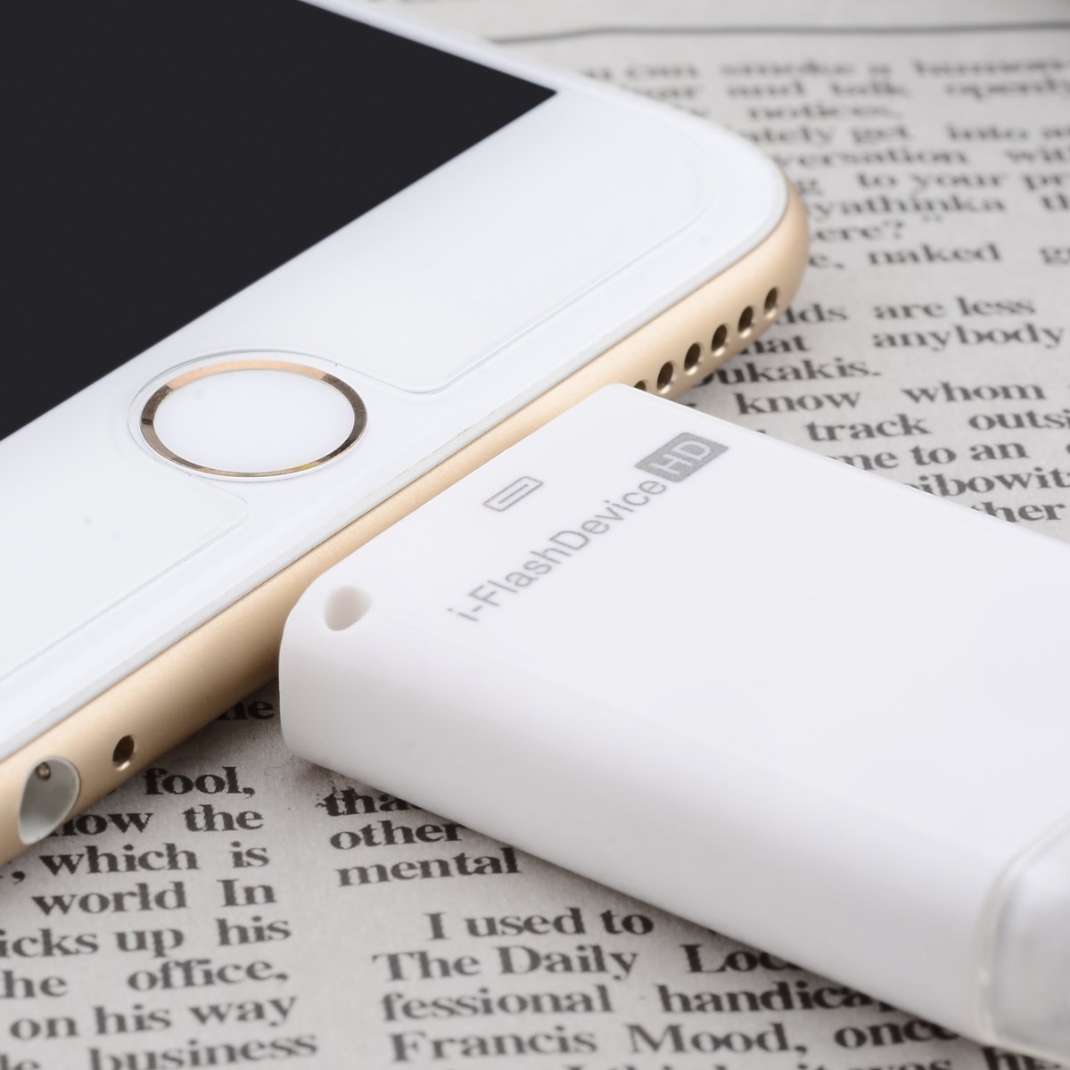 USB Flash Drive iFlash Device Memory Stick with Lightning Connector