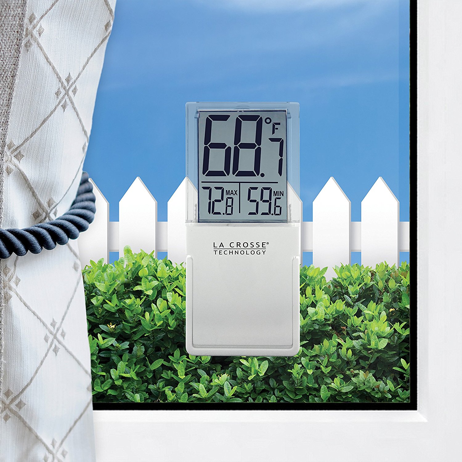 La Crosse Technology K84377 Outdoor Window Thermometer N3 free image