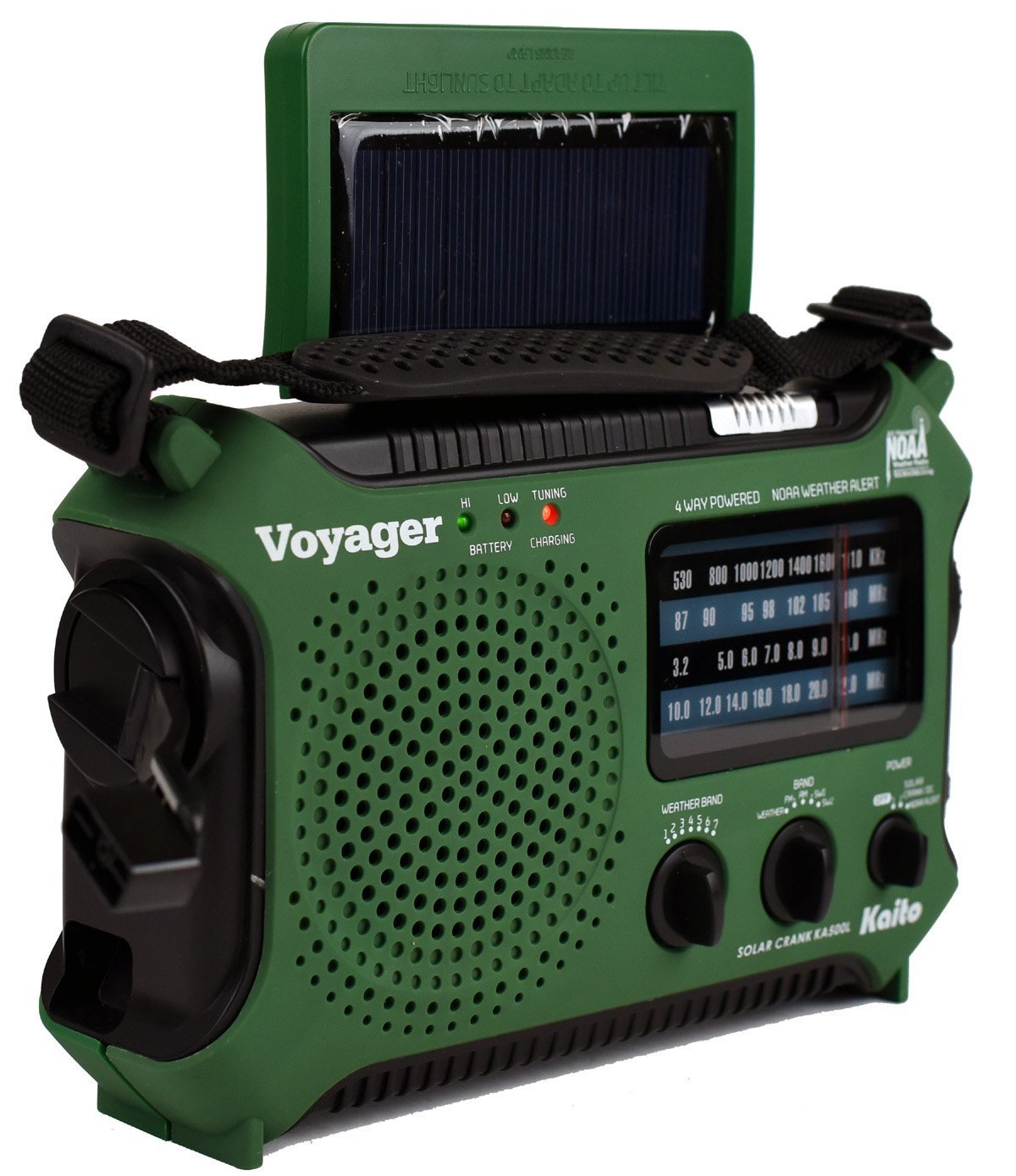 Kaito KA500L 4Way Powered Emergency AM/FM/SW NOAA Weather Alert Radio