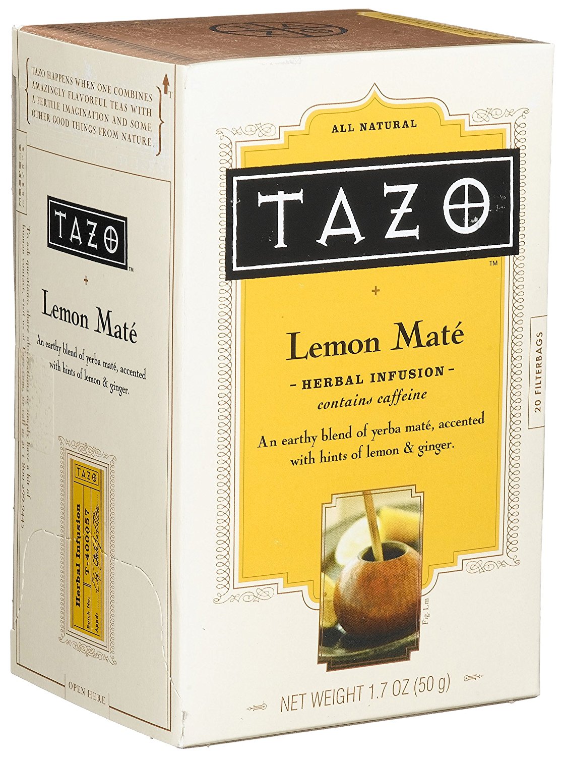 Tazo Awake English Breakfast 20Count Tea Bags (Pack of 6) N52 free