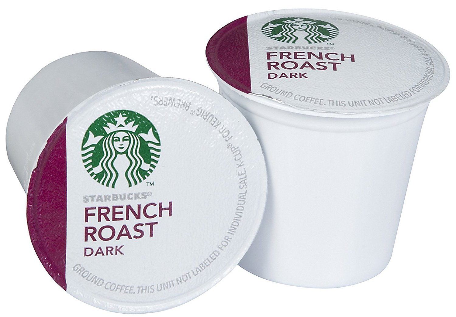 Starbucks French Roast Dark, KCup for Keurig Brewers, Dark Roast