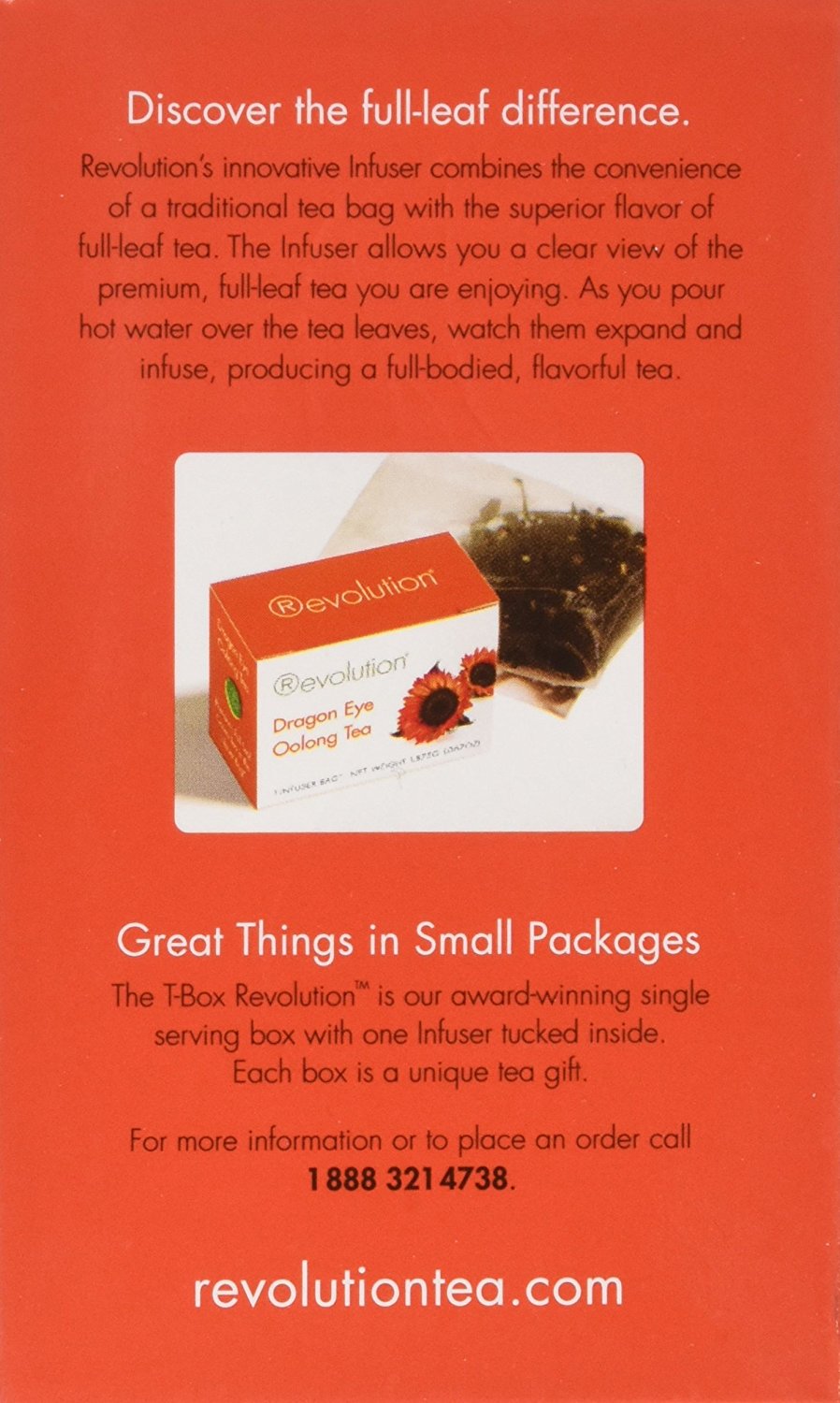 Revolution Dragon Eye Oolong Tea, 30Count Tea Bags N2 free image download