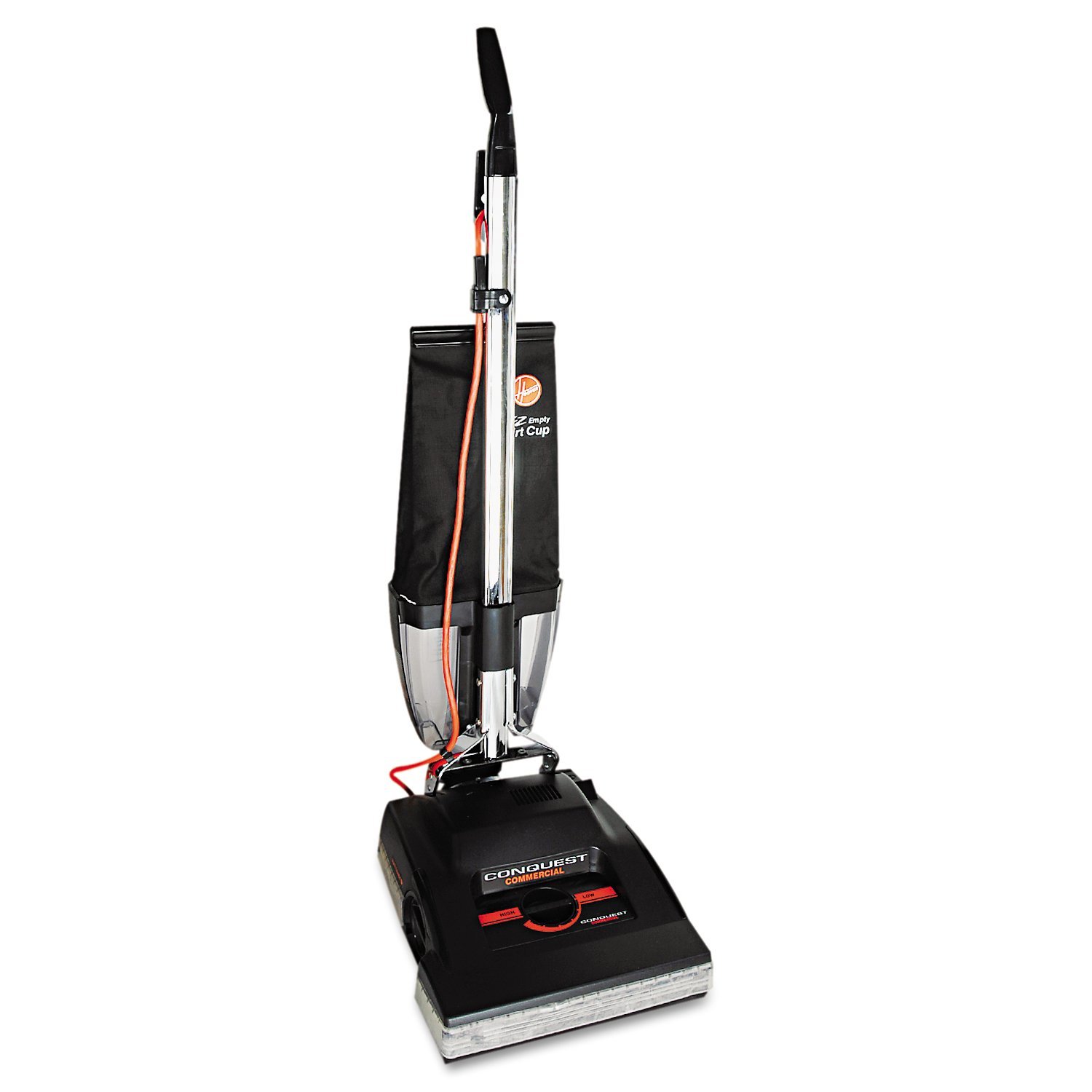 Hoover Commercial C1800010 Conquest Bagless Upright Vacuum with 14