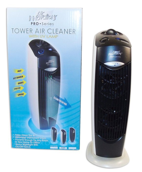 Tower Air Cleaner with UV Lamp Air Innovations Pro Series. N6 free