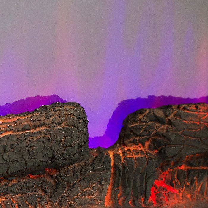 AKDY 36 inch Wall Mount Back Light Stainless Panel Electric Fireplace