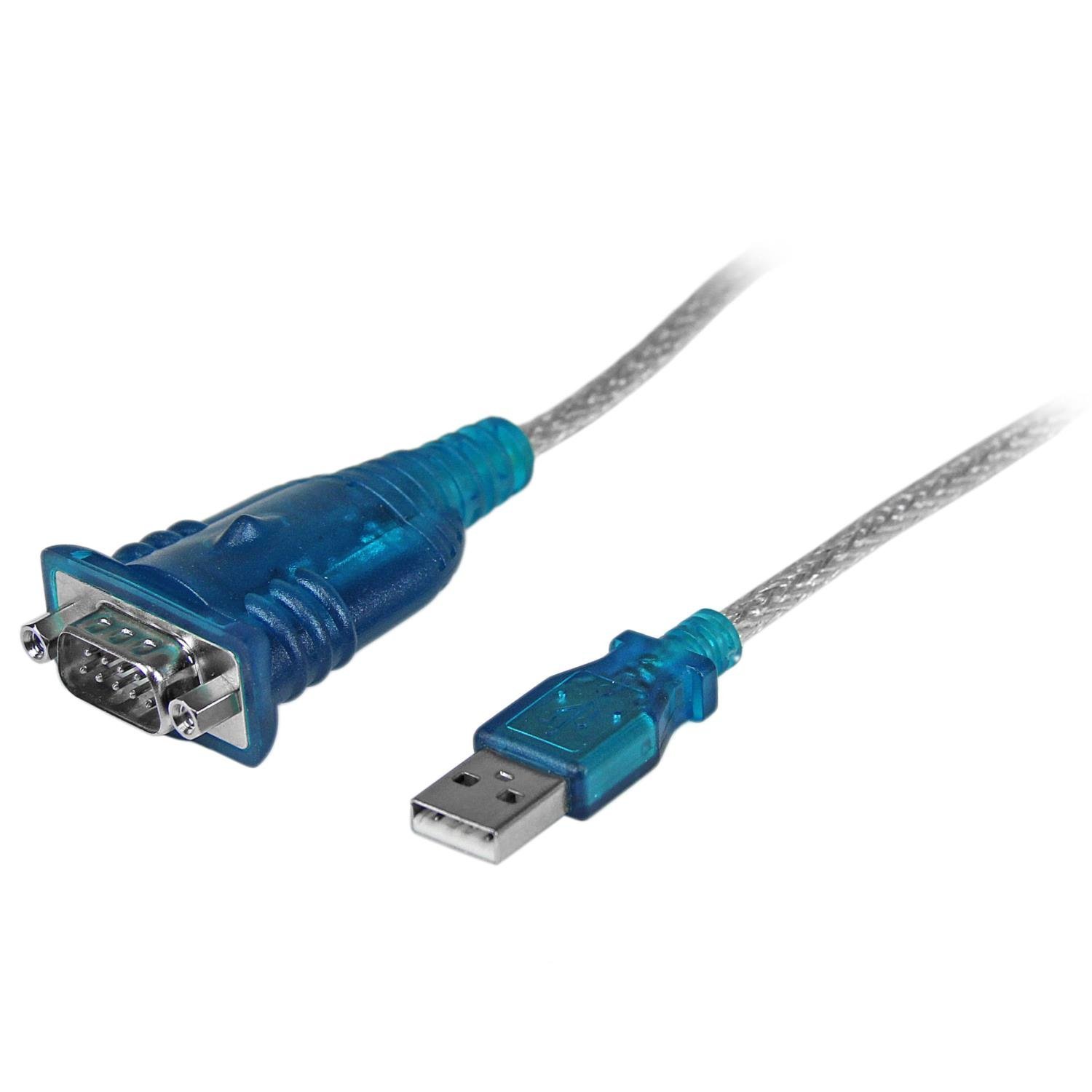 1 Port USB to Null Modem RS232 DB9 Serial DCE Adapter