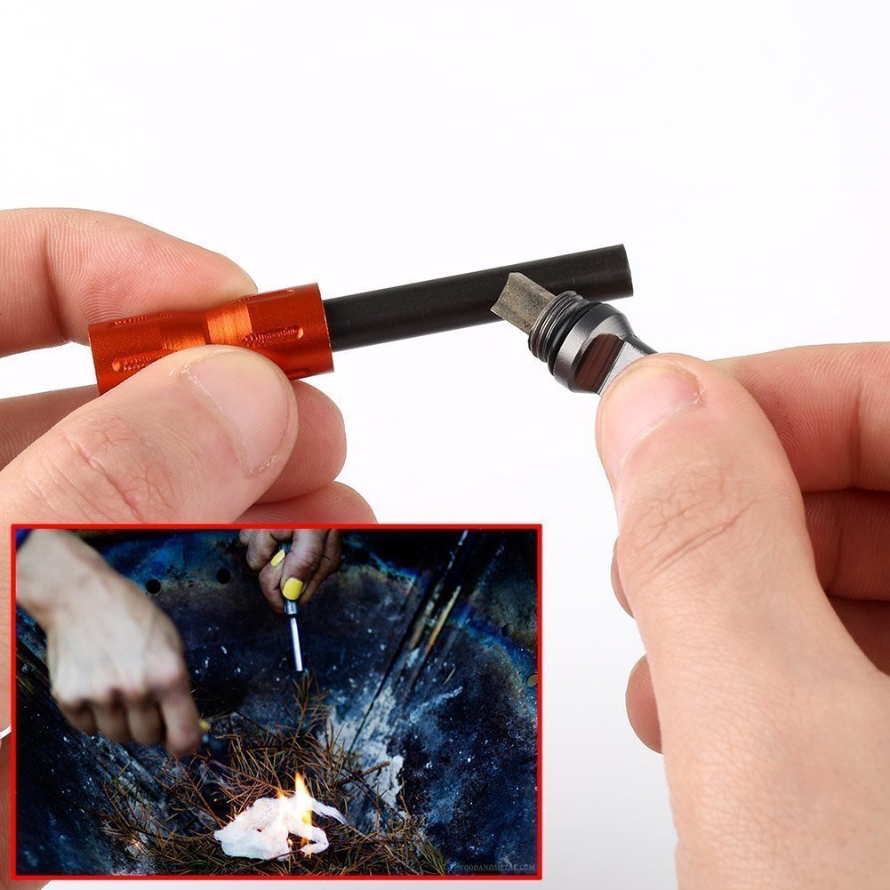 Geekercity® Fire starter EDC Waterproof Alloy Fire starter Survival